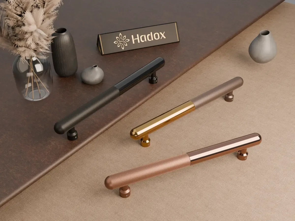 Premium aluminium door handles